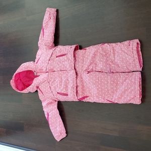 Columbia ski Insulated Set, 4T, pink